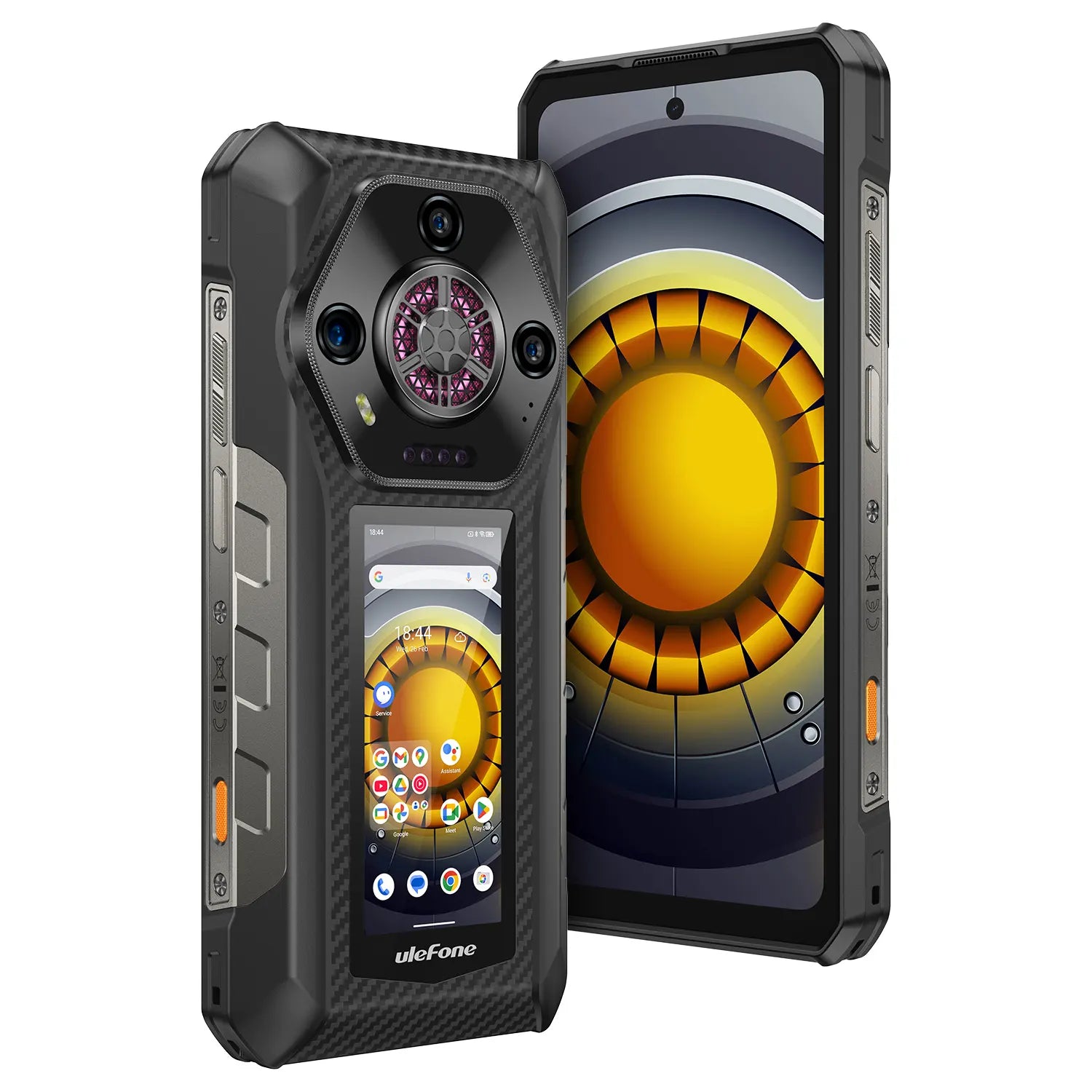 Двата екрана на Ulefone Armor 30 Pro