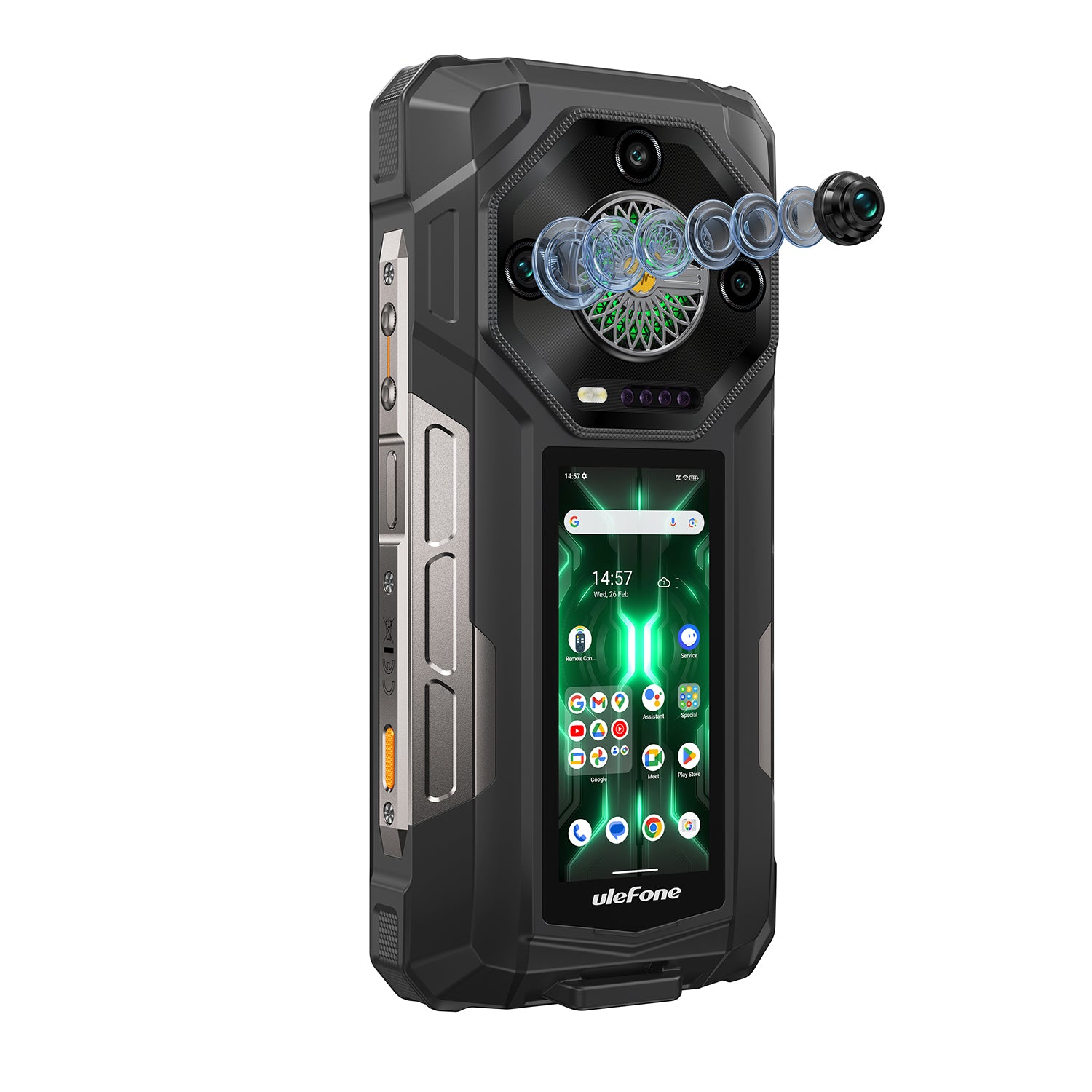 32GB + 512GB конфигурация на Ulefone Armor 33 Pro